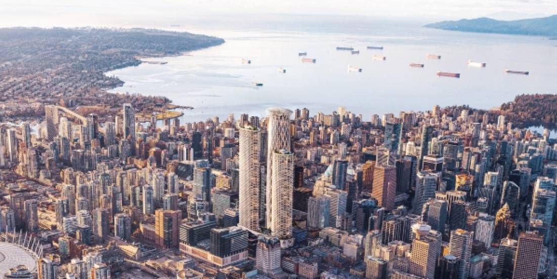 Vancouver apuesta por un rascacielos inspirado en el océano
