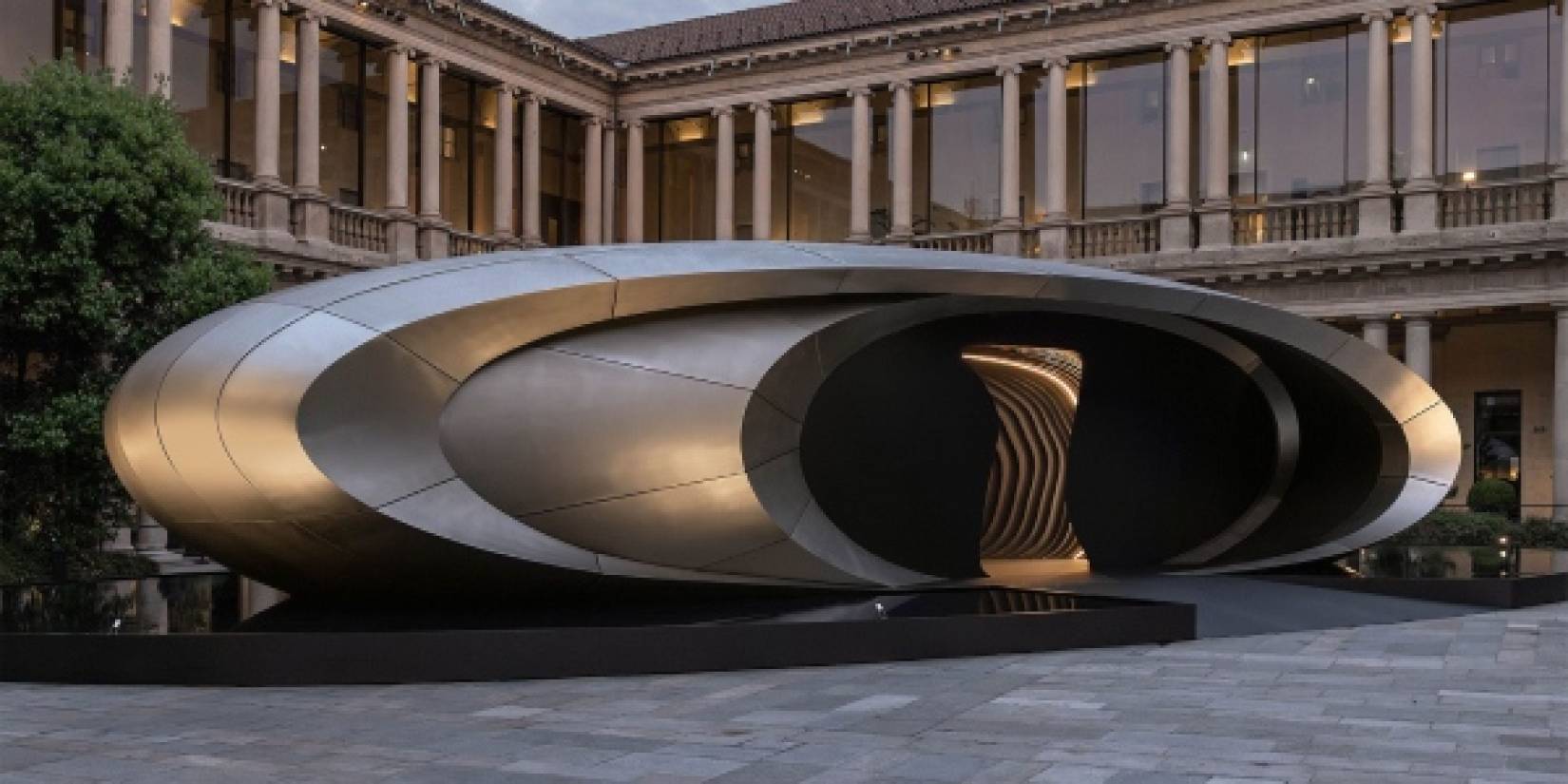 Arquitectura efímera y automotriz en Origin, de Audi y Zaha Hadid
