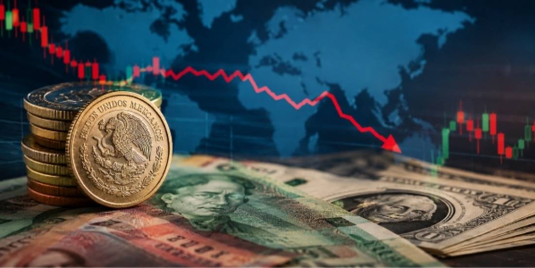 Peso se fortalece ante menor tensión global y caída del dólar