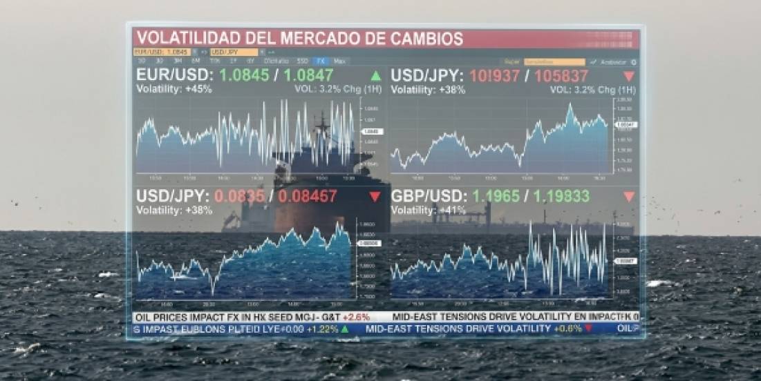 Cierre de rutas estratégicas por Irán eleva aversión al riesgo y presiona al peso