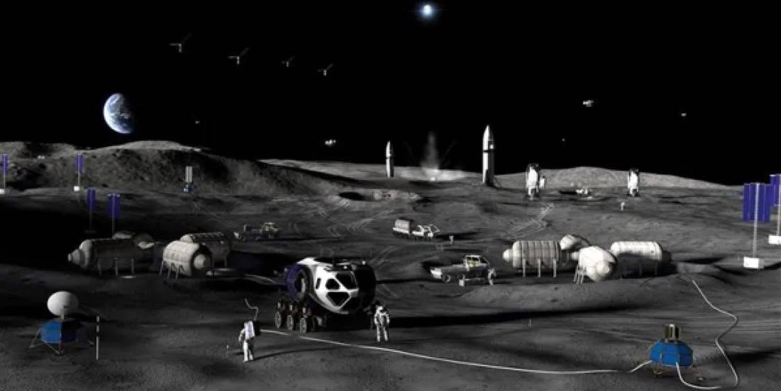 NASA proyecta una base humana permanente en la Luna para 2032