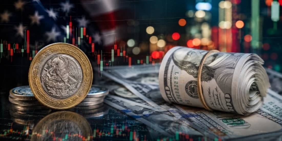 Peso mexicano cae tras fuerte reporte de empleo en Estados Unidos