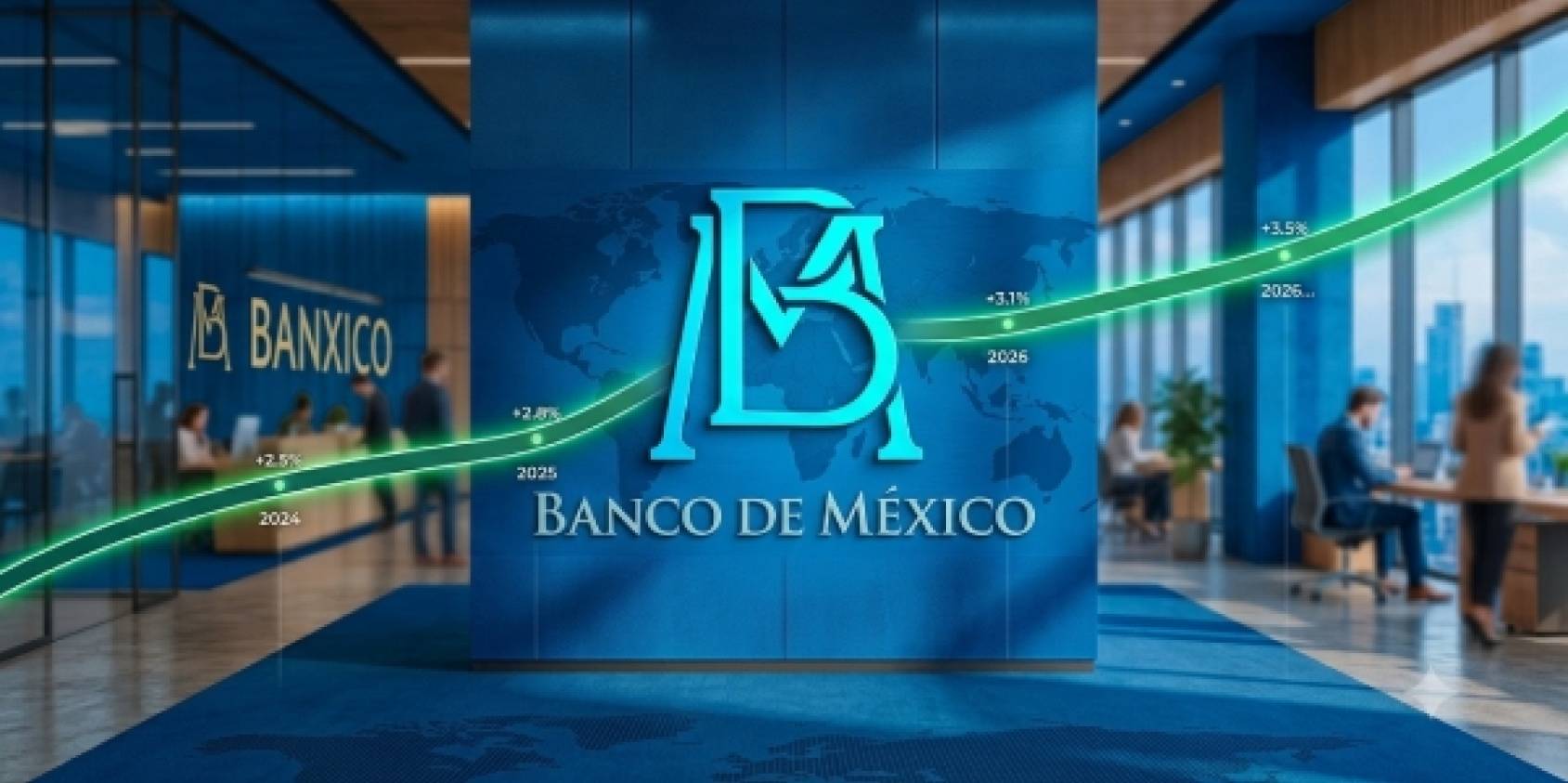 Mejora por primera vez en el año expectativa de crecimiento de México
