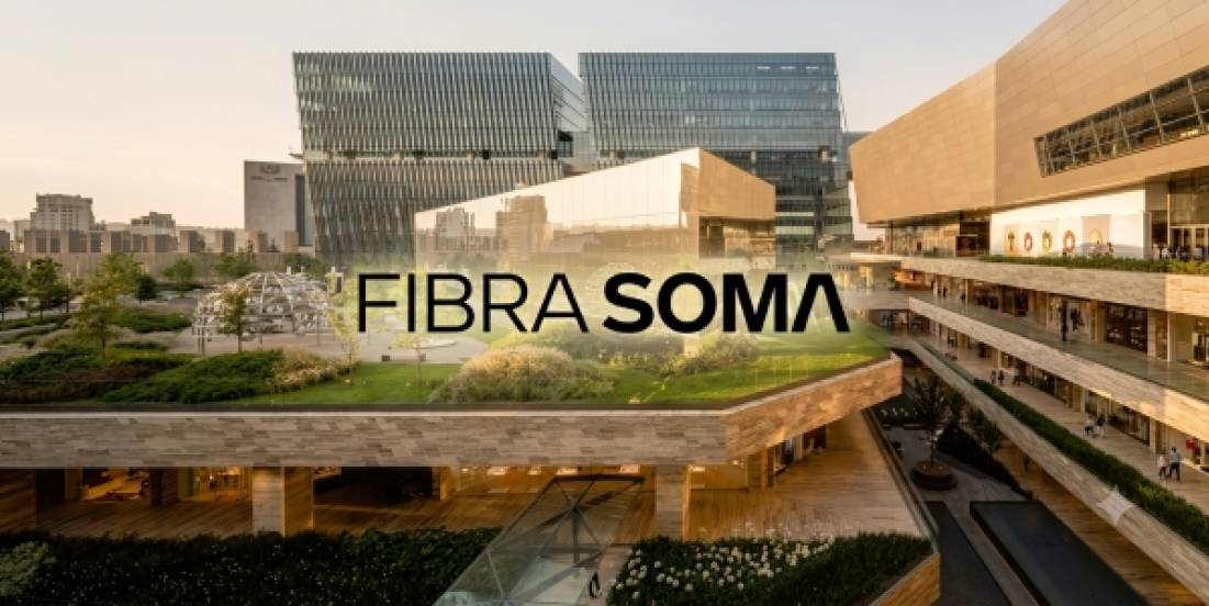 Fibra SOMA crece 12% en NOI durante el 2T26 y fortalece su expansión