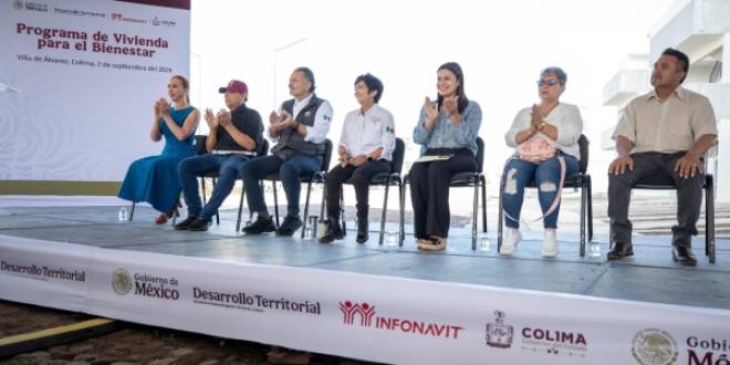Infonavit amplía a 20 mil viviendas su meta para Colima