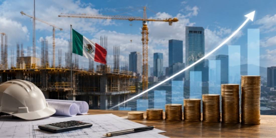 Inversión fija bruta de México crece 5.88% anual en junio
