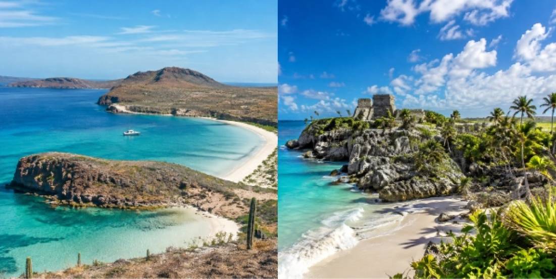 Seis playas mexicanas destacan entre las mejores de América en 2026