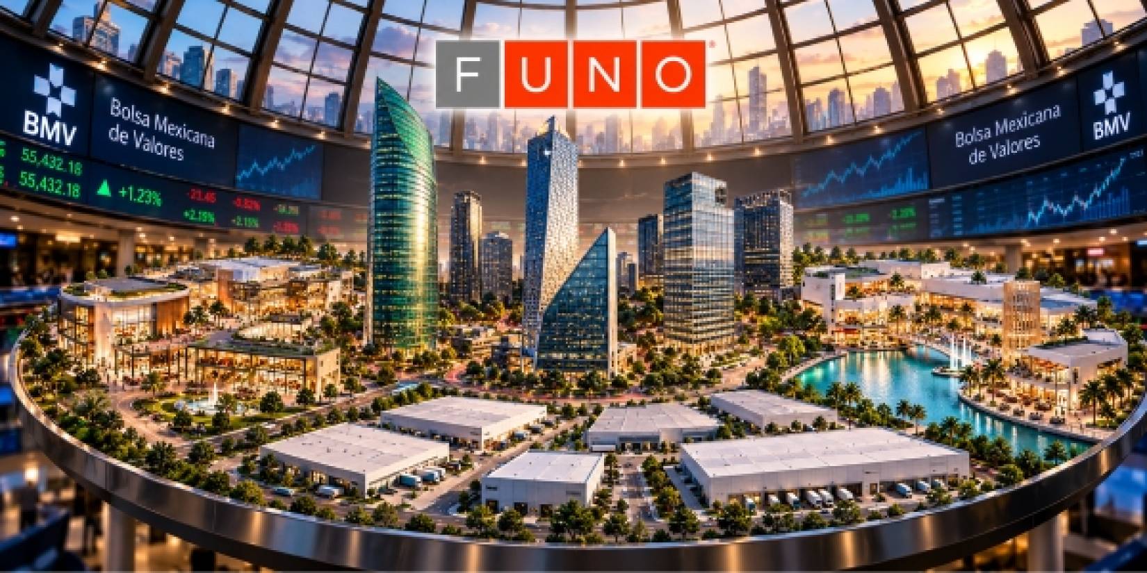 Fibra Uno consolida su transformación con mayor eficiencia operativa