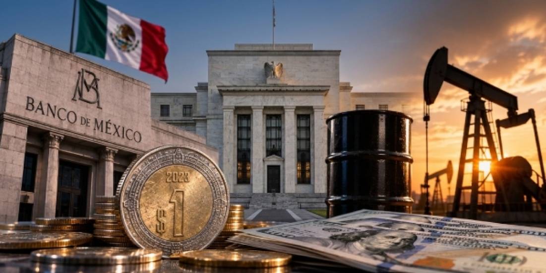 Dólar cotiza en 18.75 pesos mientras el petróleo Brent supera los 114 dólares